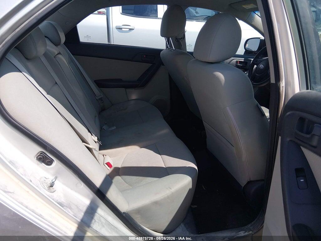 KNAFU4A22C5506617 2012 KIA FORTE photo no. 8
