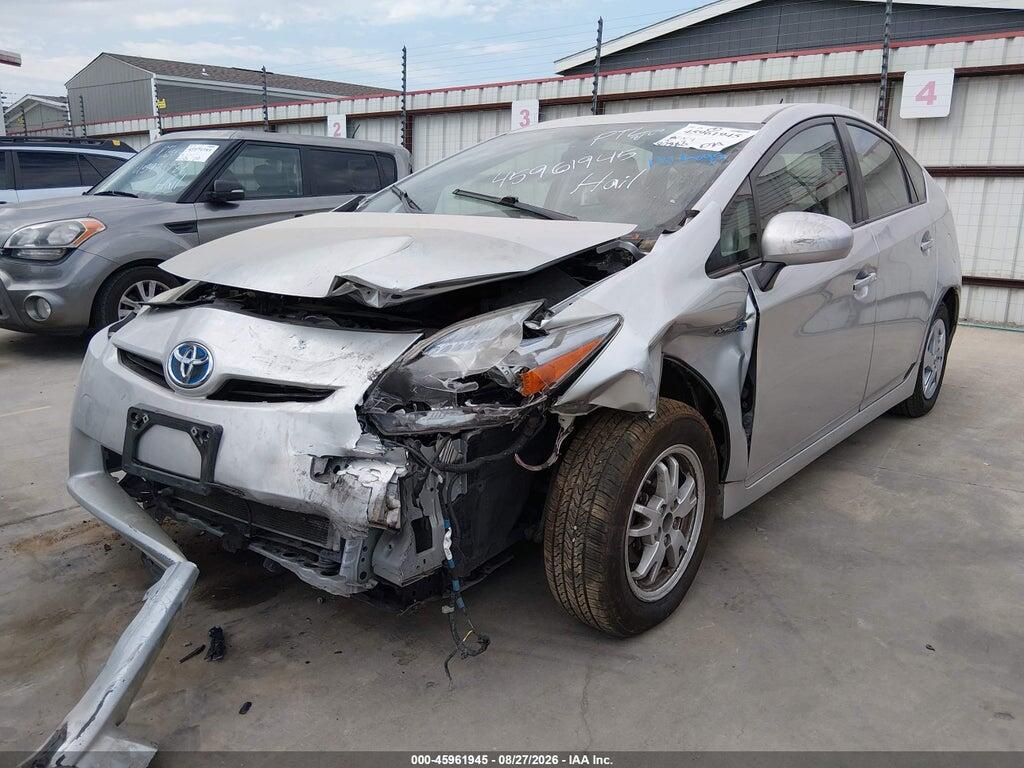 JTDKN3DU7A5153553 2010 TOYOTA PRIUS photo no. 2