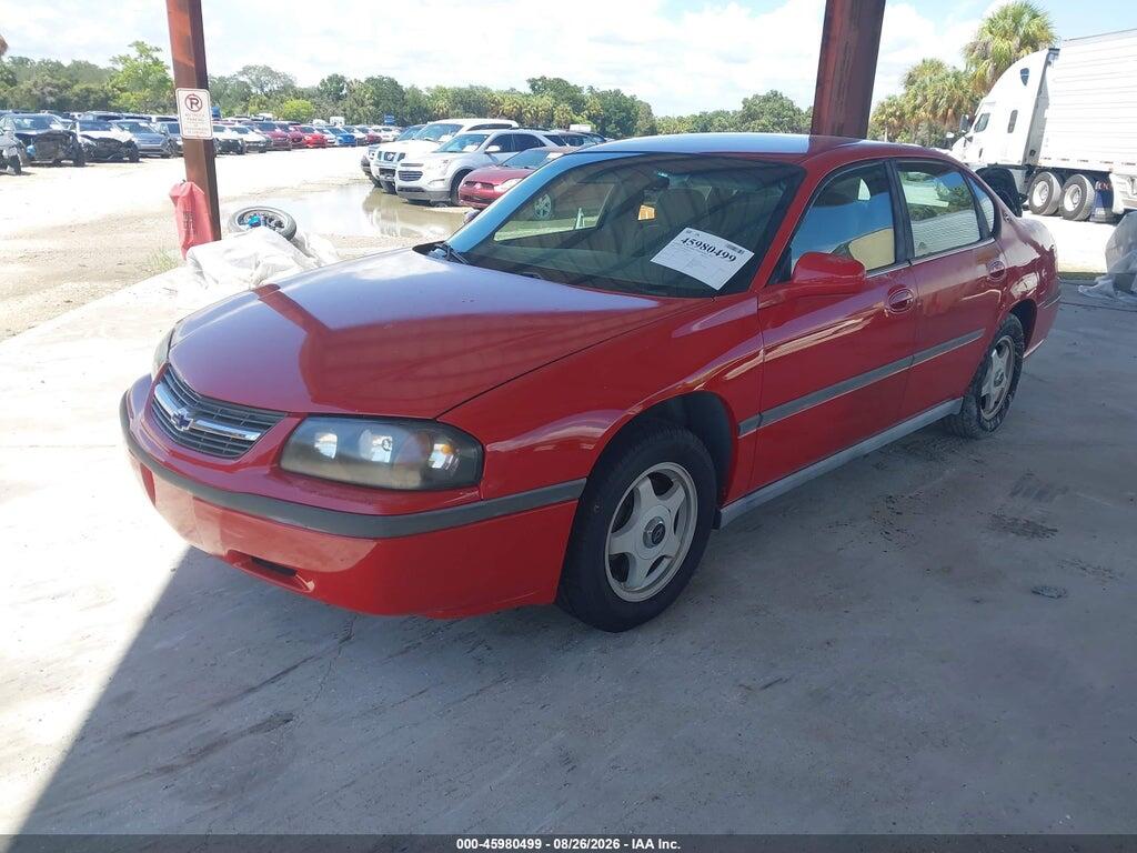 2G1WF52E339289053 2003 CHEVROLET IMPALA photo no. 2