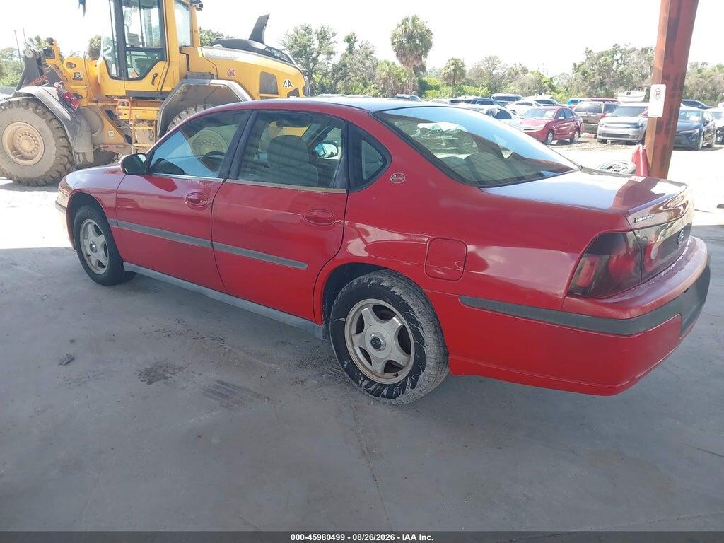2G1WF52E339289053 2003 CHEVROLET IMPALA photo no. 3