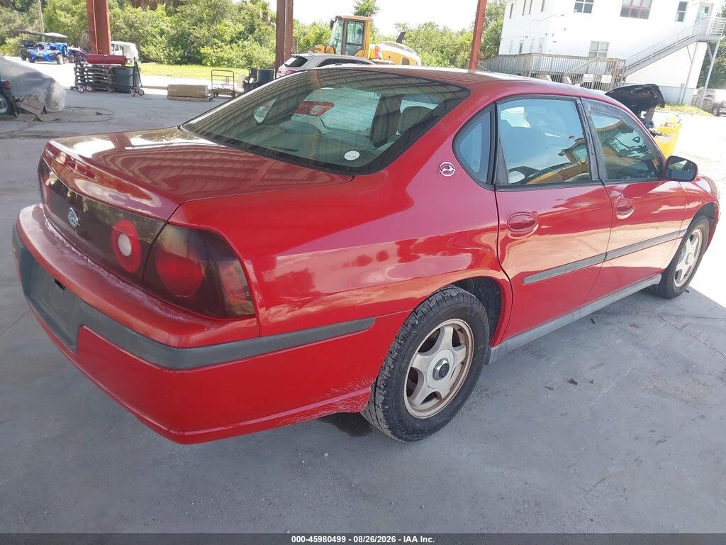 2G1WF52E339289053 2003 CHEVROLET IMPALA photo no. 4