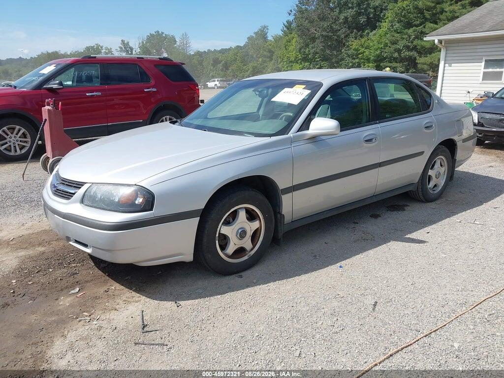 2G1WF52E939449775 2003 CHEVROLET IMPALA photo no. 2