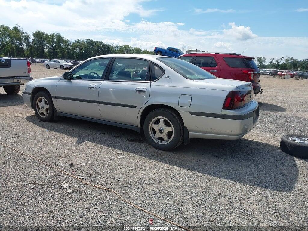 2G1WF52E939449775 2003 CHEVROLET IMPALA photo no. 3