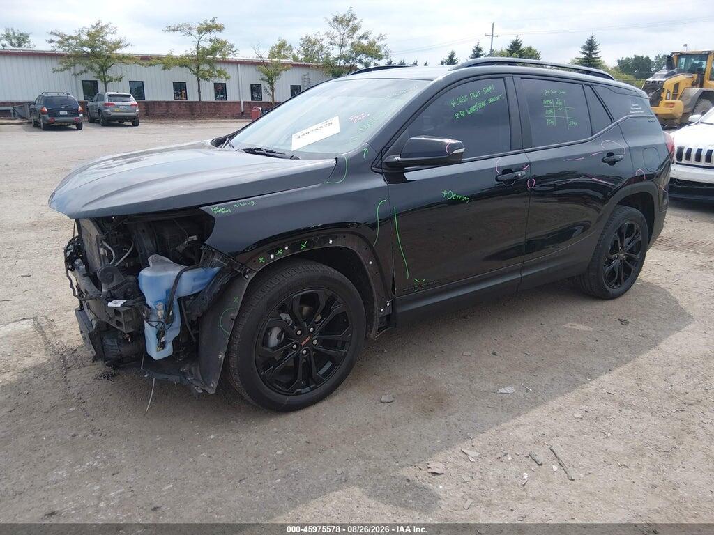 3GKALTEV7NL214967 2022 GMC TERRAIN photo no. 2