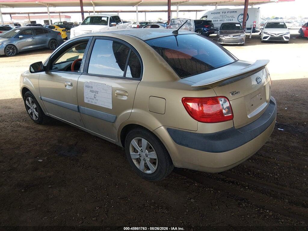 KNADE123286430537 2008 KIA RIO photo no. 3