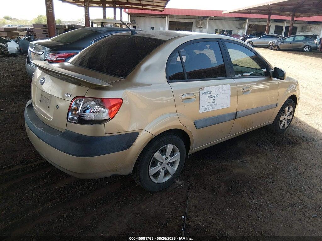 KNADE123286430537 2008 KIA RIO photo no. 4