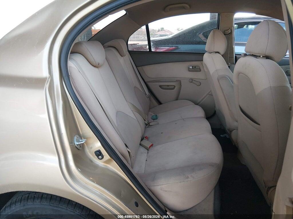 KNADE123286430537 2008 KIA RIO photo no. 8