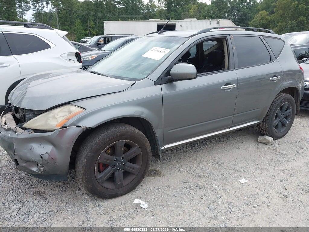 JN8AZ08TX6W400683 2006 NISSAN MURANO photo no. 2
