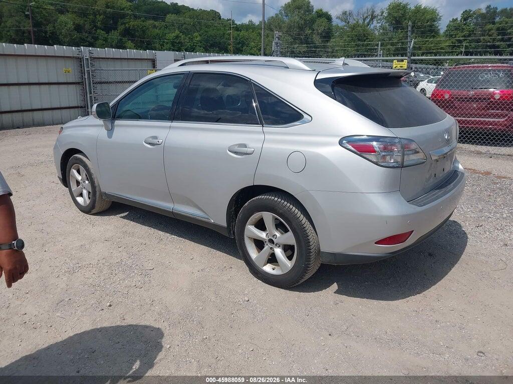 2T2BK1BA0CC125309 2012 LEXUS RX 350 photo no. 3
