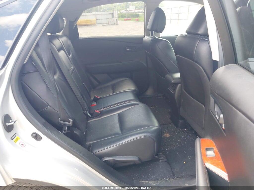 2T2BK1BA0CC125309 2012 LEXUS RX 350 photo no. 8
