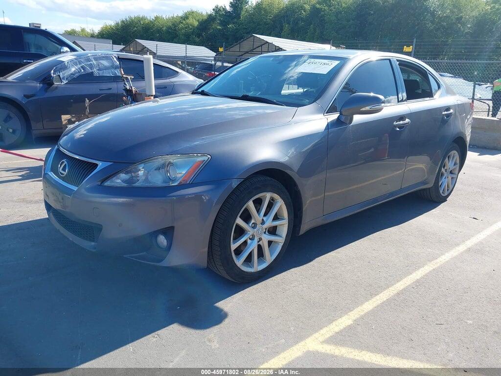 JTHCF5C25C2035923 2012 LEXUS IS 250 photo no. 2
