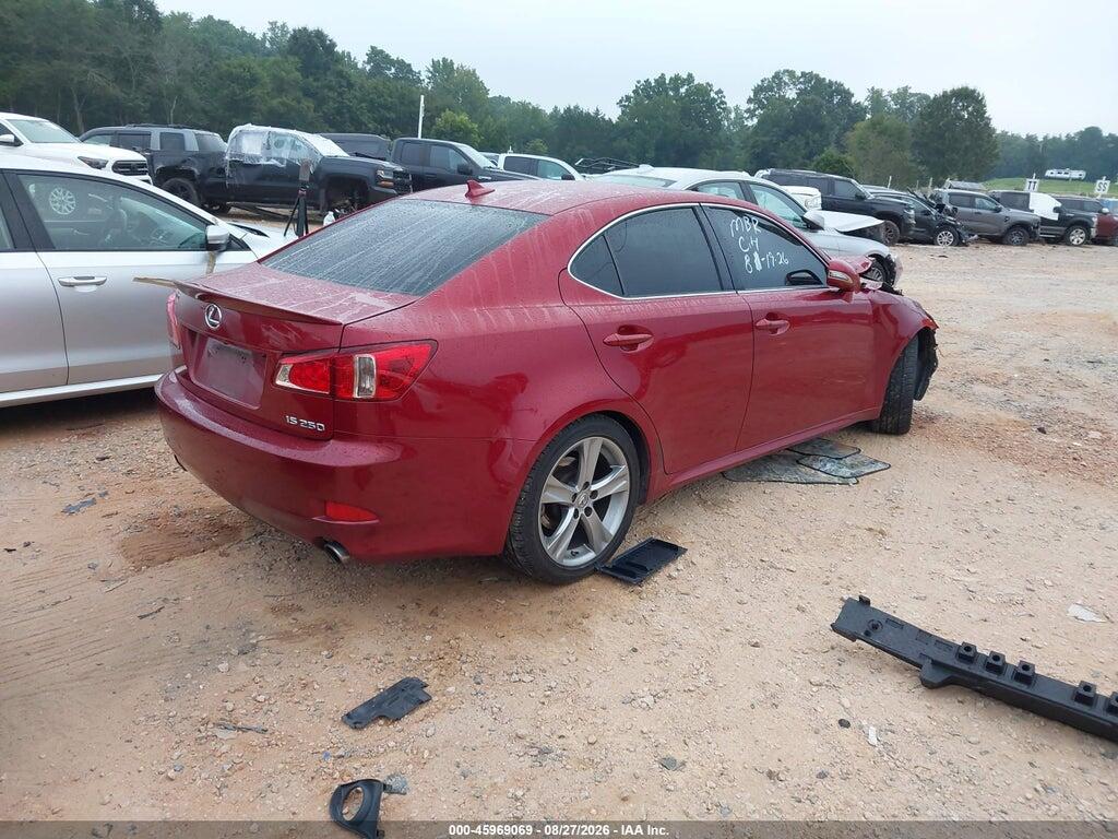 JTHBF5C20C5162251 2012 LEXUS IS 250 photo no. 4