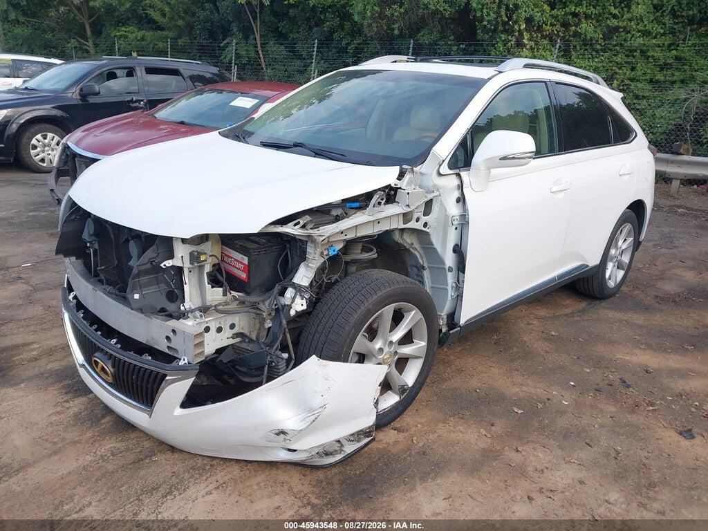 2T2ZK1BA0CC080225 2012 LEXUS RX 350 photo no. 2