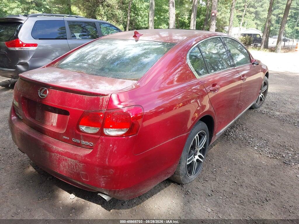 JTHCE96S280020868 2008 LEXUS GS 350 photo no. 4