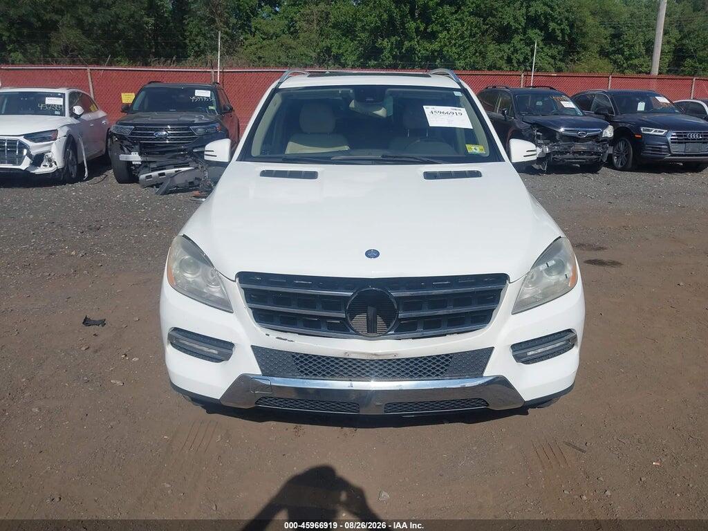 4JGDA5HB1CA002271 2012 MERCEDES-BENZ ML 350 photo no. 12