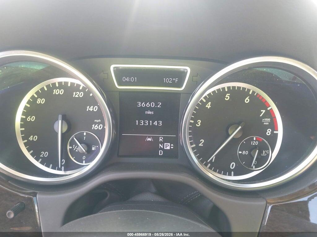 4JGDA5HB1CA002271 2012 MERCEDES-BENZ ML 350 photo no. 7