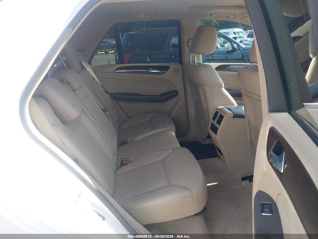 4JGDA5HB1CA002271 2012 MERCEDES-BENZ ML 350 photo no. 8