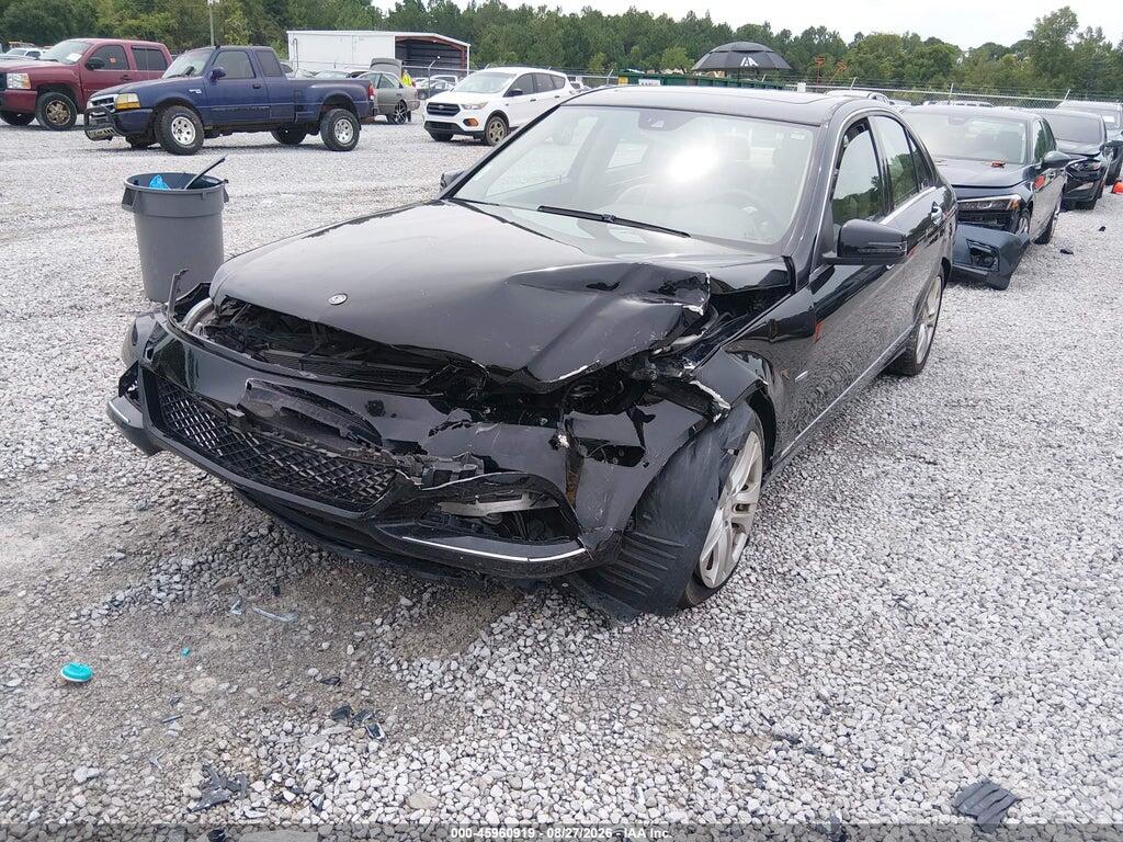 WDDGF4HB6CA611018 2012 MERCEDES-BENZ C 250 photo no. 2