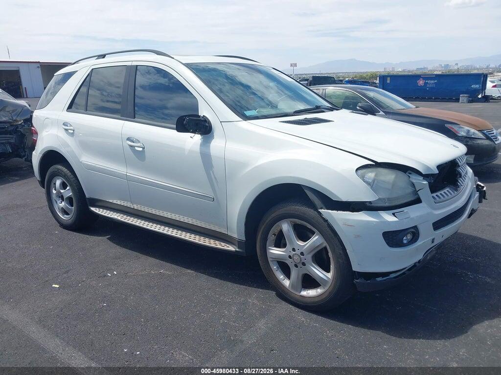2008 MERCEDES-BENZ ML 350 4JGBB86E58A308836