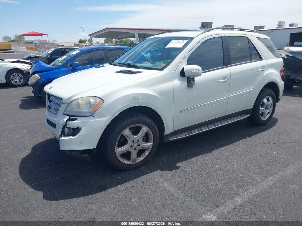 4JGBB86E58A308836 2008 MERCEDES-BENZ ML 350 photo no. 2