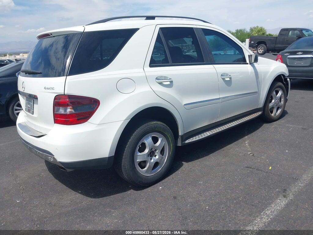4JGBB86E58A308836 2008 MERCEDES-BENZ ML 350 photo no. 4