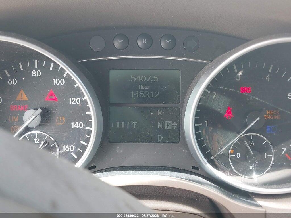 4JGBB86E58A308836 2008 MERCEDES-BENZ ML 350 photo no. 7