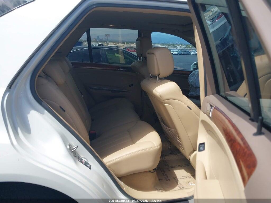 4JGBB86E58A308836 2008 MERCEDES-BENZ ML 350 photo no. 8