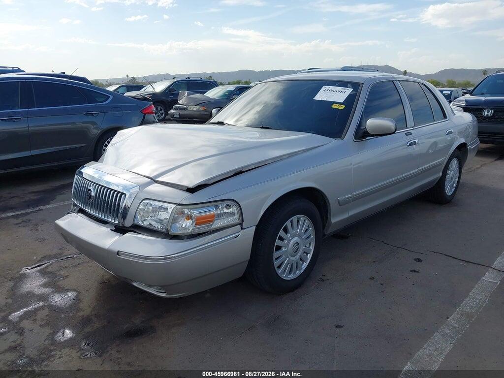 2MEHM75V28X608036 2008 MERCURY GRAND MARQUIS photo no. 2