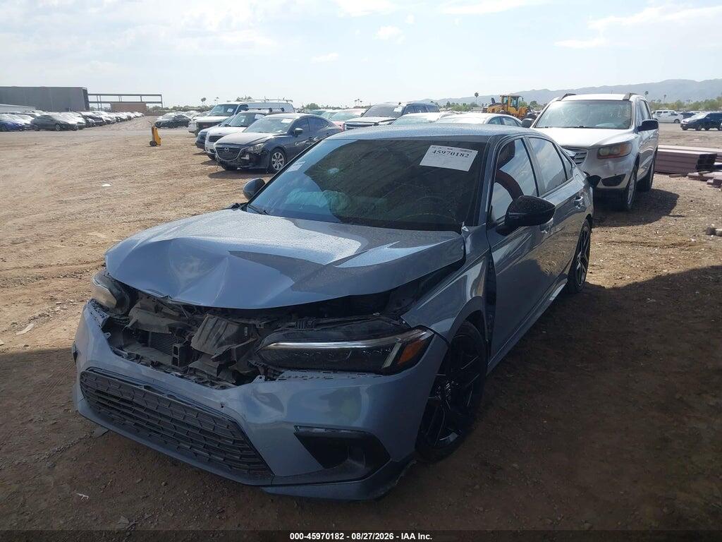 2HGFE2F54NH578293 2022 HONDA CIVIC photo no. 2
