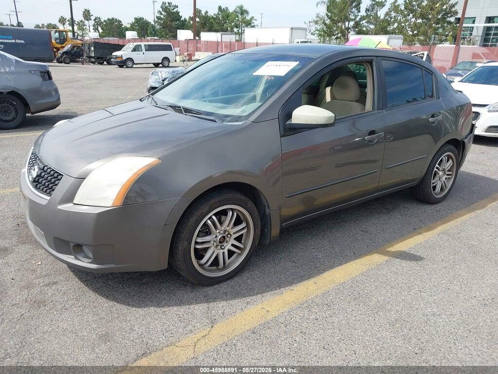 3N1AB61E58L638869 2008 NISSAN SENTRA photo no. 2
