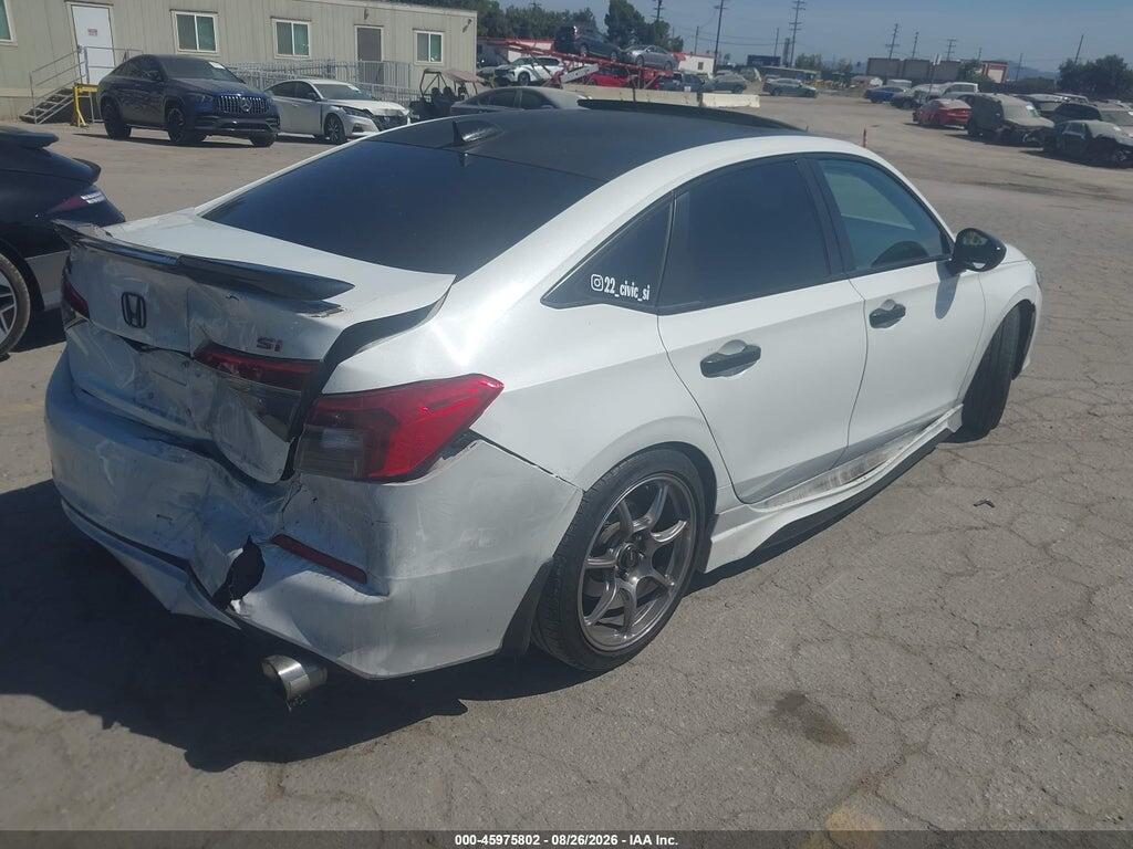 2HGFE1E54NH474415 2022 HONDA CIVIC SI photo no. 4