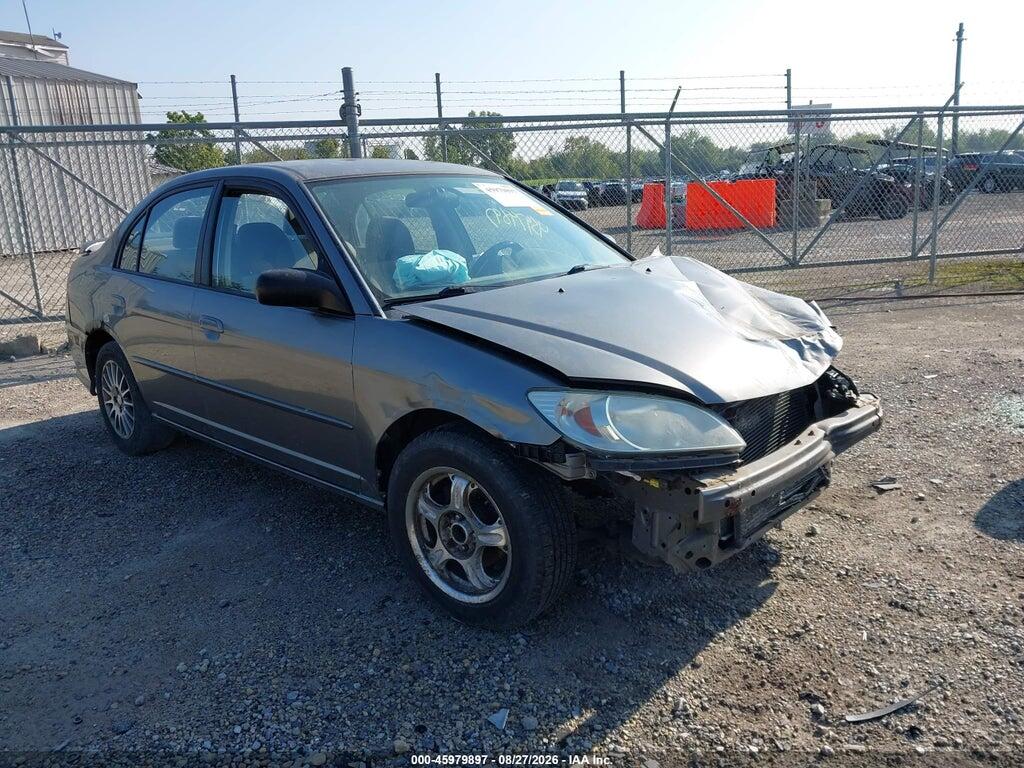 2005 HONDA CIVIC 2HGES15595H605021
