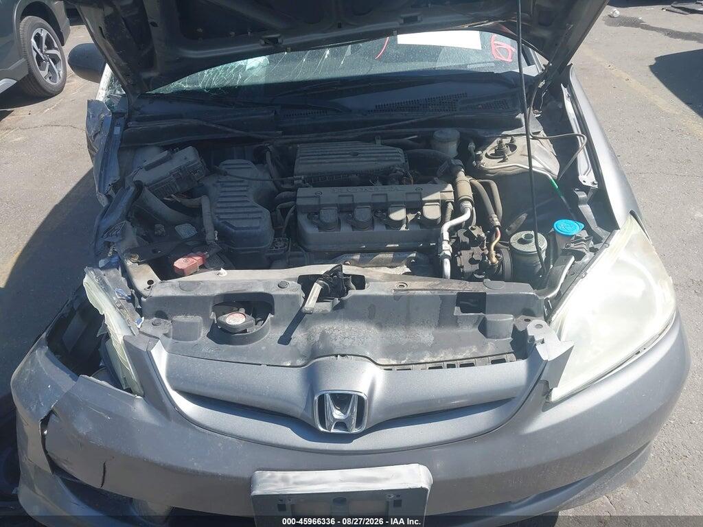 1HGES16385L026554 2005 HONDA CIVIC photo no. 10