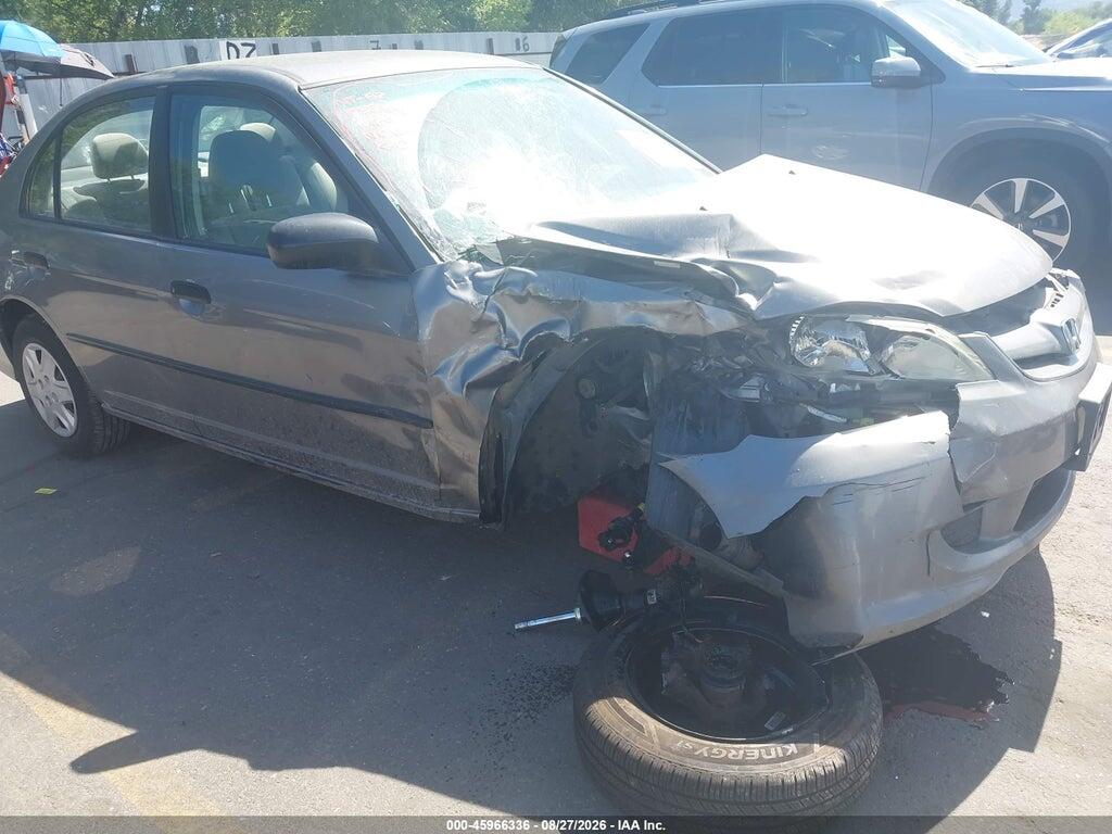 1HGES16385L026554 2005 HONDA CIVIC photo no. 6