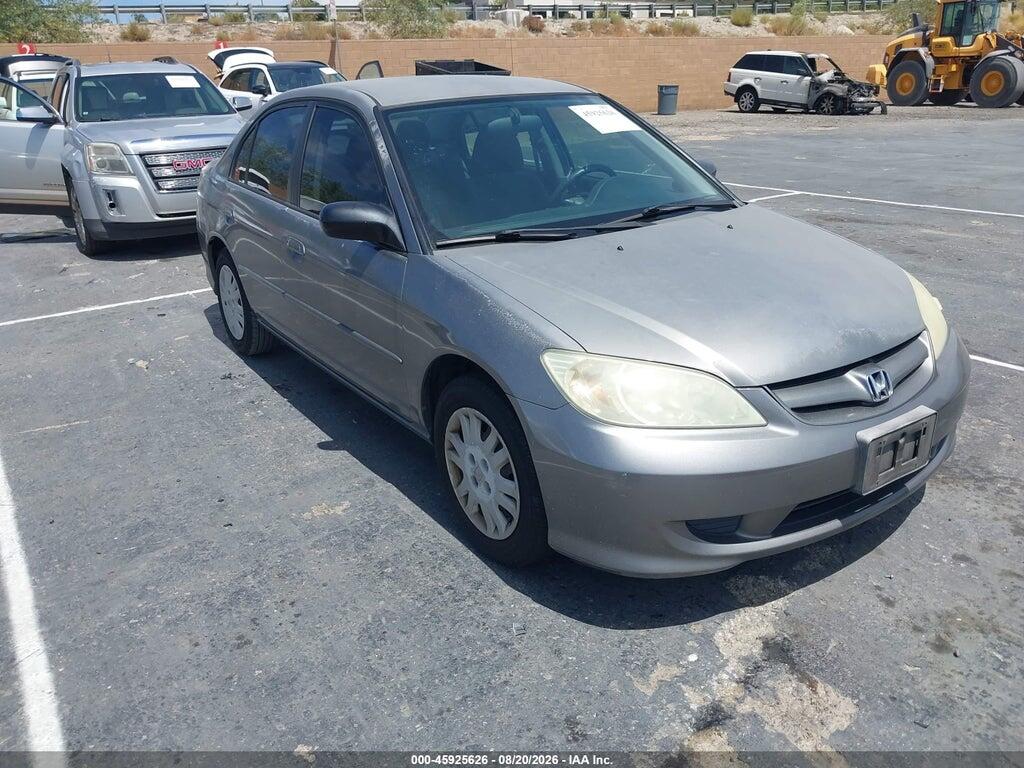 2005 HONDA CIVIC 2HGES16675H592258