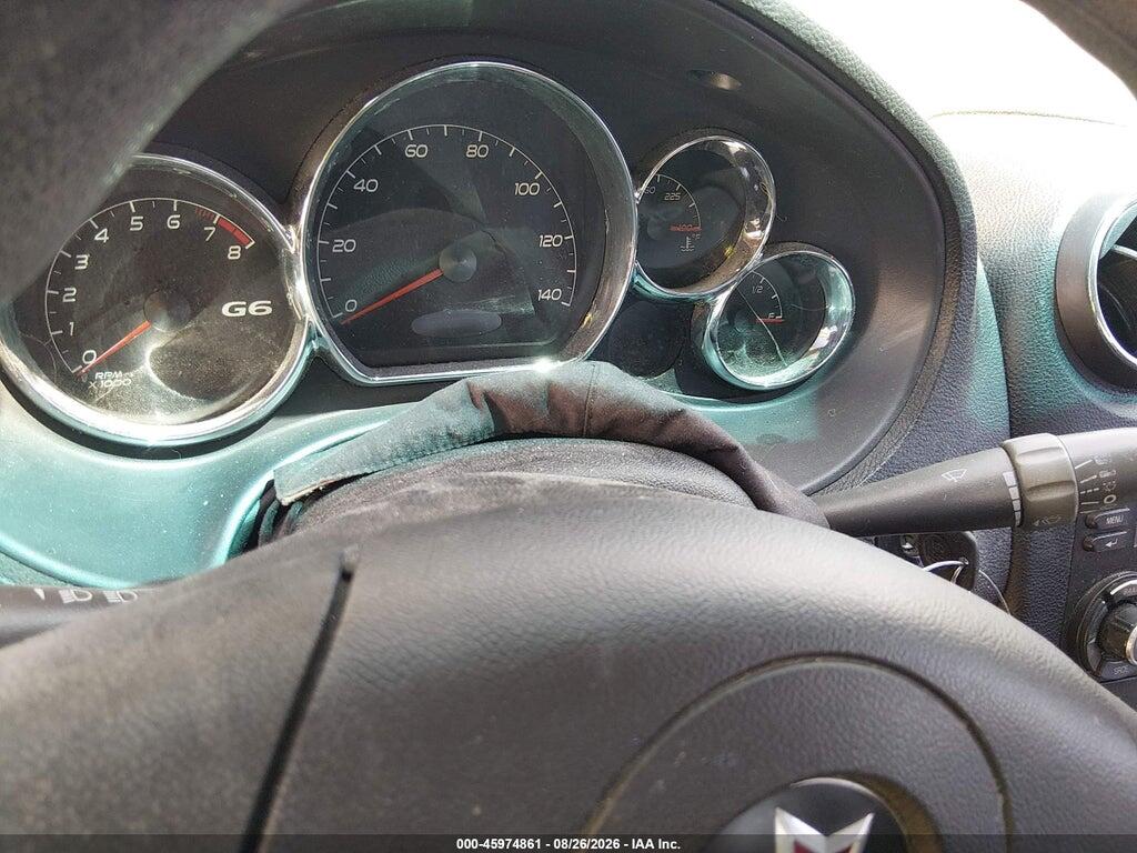 1G2ZF57B384202415 2008 PONTIAC G6 photo no. 7