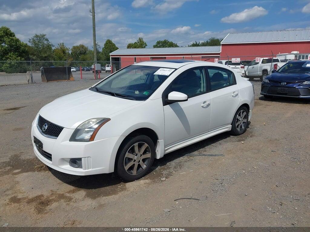 3N1AB6AP6CL772932 2012 NISSAN SENTRA photo no. 2