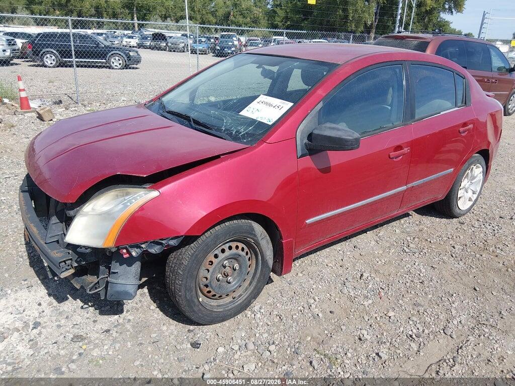 3N1AB6AP5CL674829 2012 NISSAN SENTRA photo no. 2