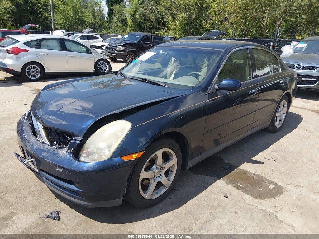 JNKCV51E03M020329 2003 INFINITI G35 photo no. 2
