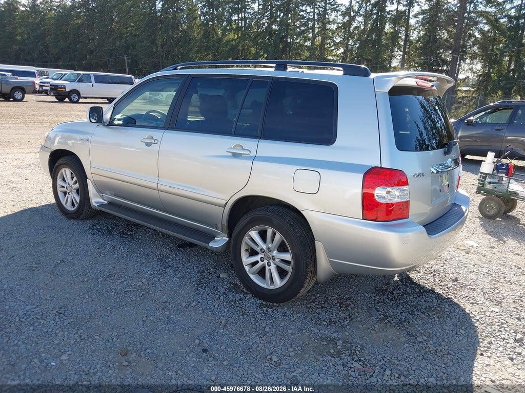 JTEGW21A670020971 2007 TOYOTA HIGHLANDER HYBRID photo no. 3