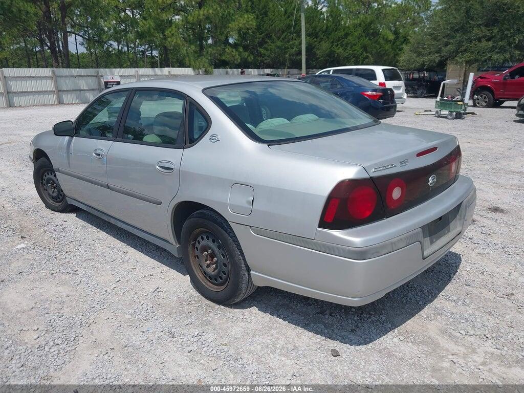 2G1WF52E049305968 2004 CHEVROLET IMPALA photo no. 2