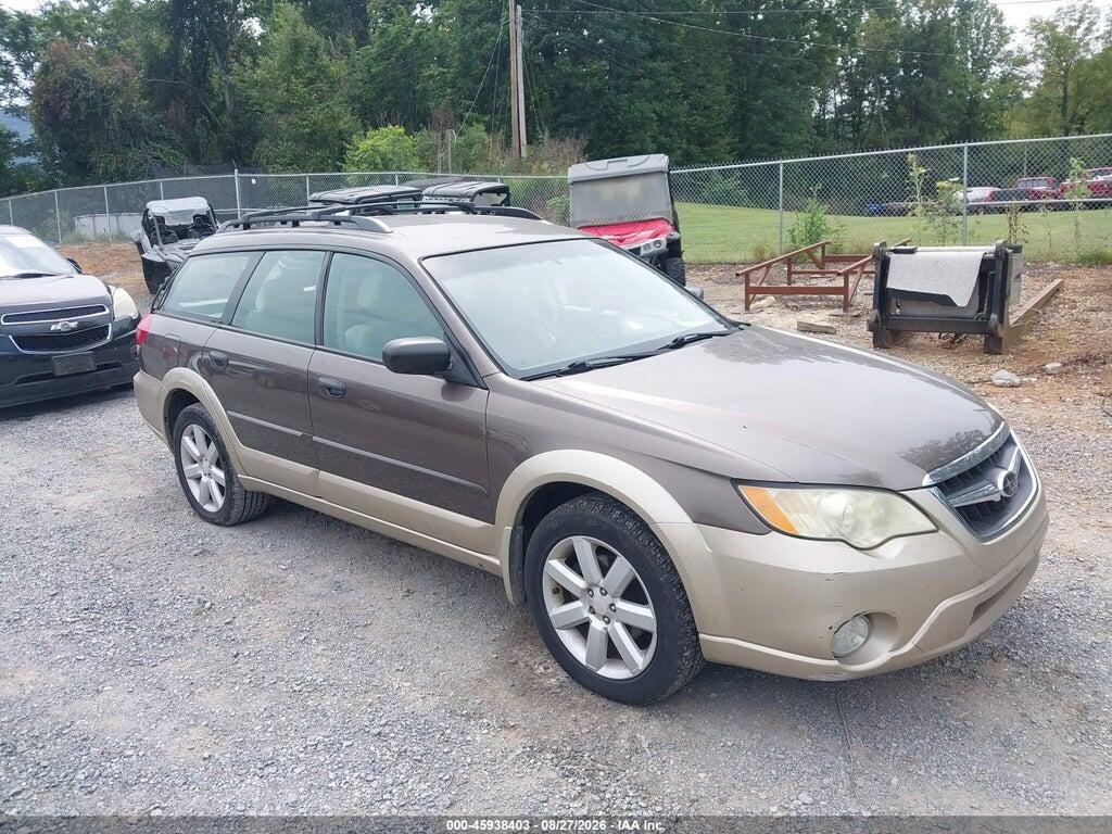 2008 SUBARU OUTBACK 4S4BP61C187314819