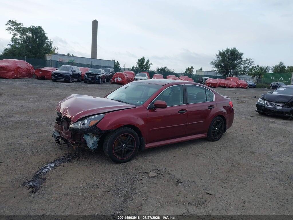 4S3BMDL69C2009826 2012 SUBARU LEGACY photo no. 2