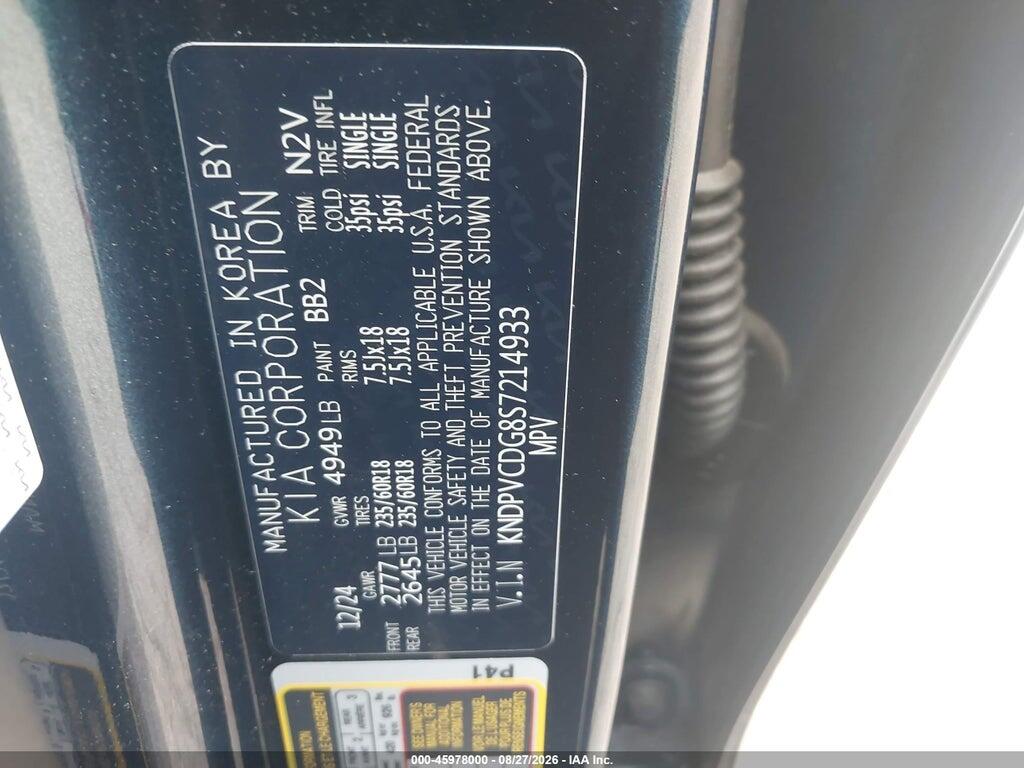 KNDPVCDG8S7214933 2025 KIA SPORTAGE HYBRID photo no. 9