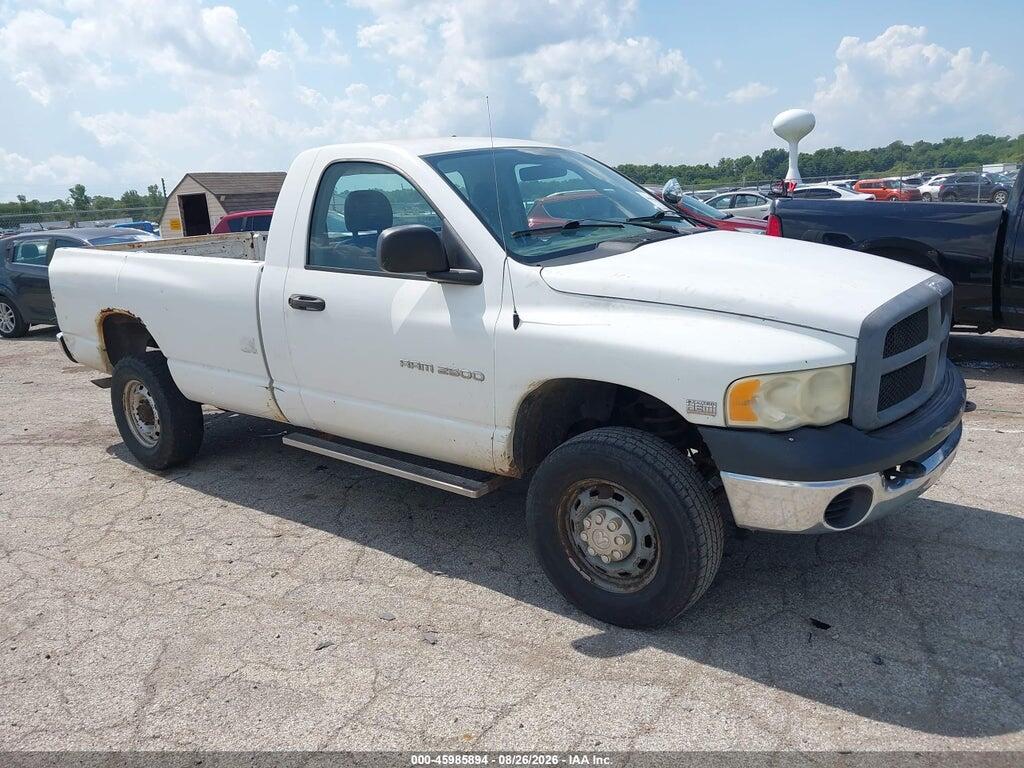 2004 DODGE RAM 2500 3D7KU26D74G223808