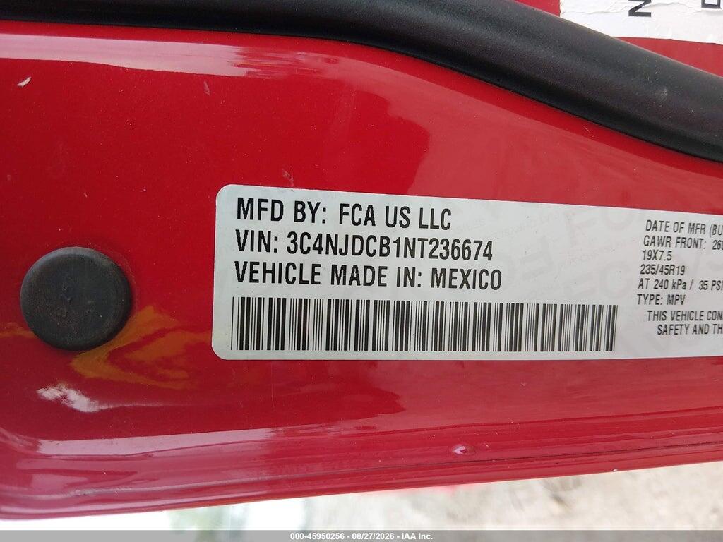 3C4NJDCB1NT236674 2022 JEEP COMPASS photo no. 9