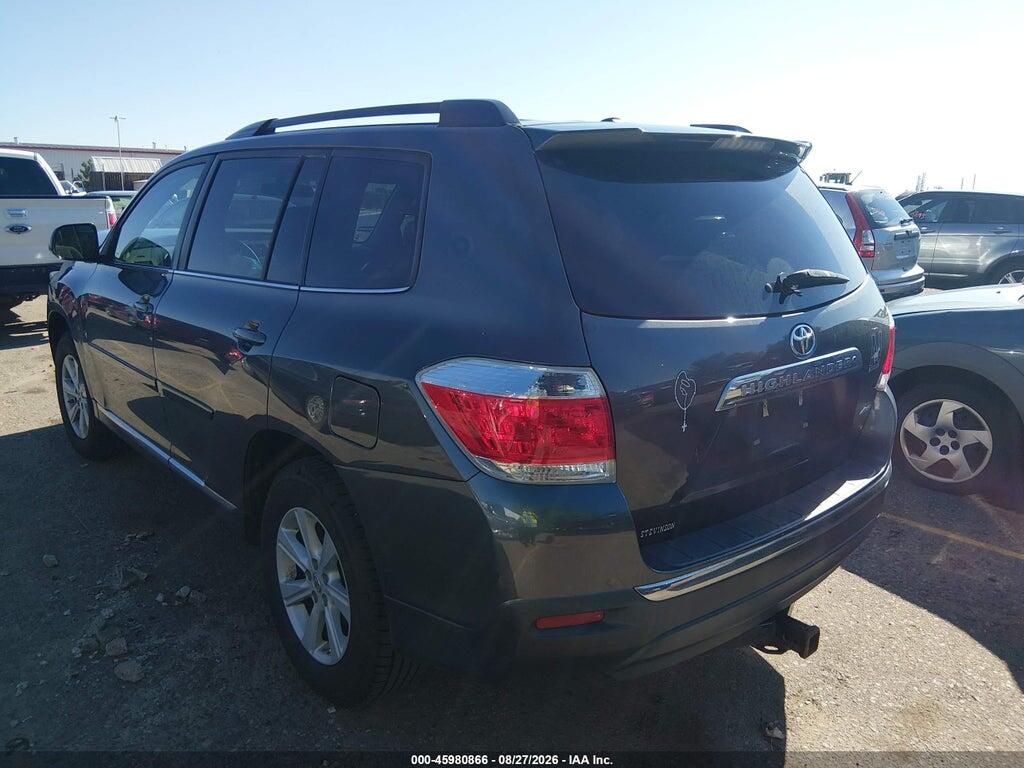 5TDBK3EH4CS118010 2012 TOYOTA HIGHLANDER photo no. 3