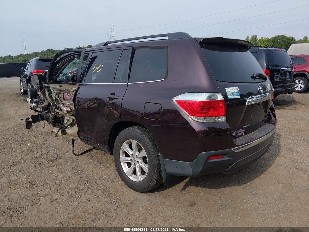 5TDBK3EH0CS112124 2012 TOYOTA HIGHLANDER photo no. 3