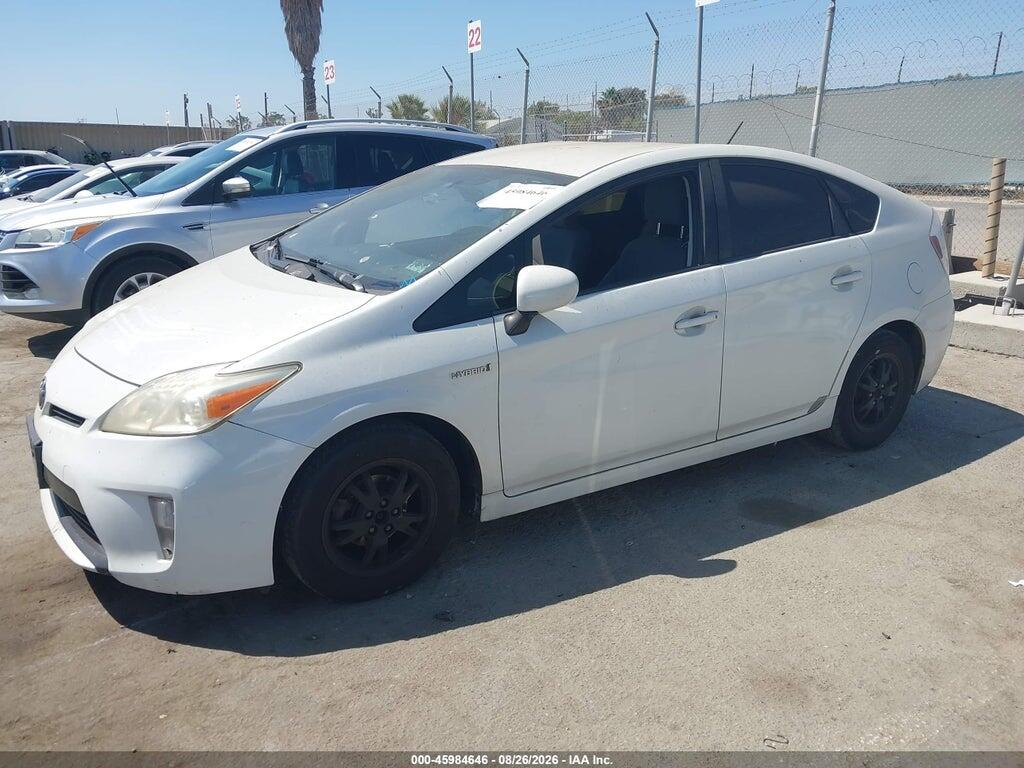 JTDKN3DU4C1603735 2012 TOYOTA PRIUS photo no. 2