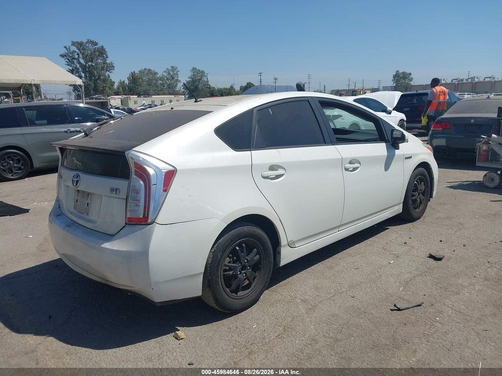 JTDKN3DU4C1603735 2012 TOYOTA PRIUS photo no. 4